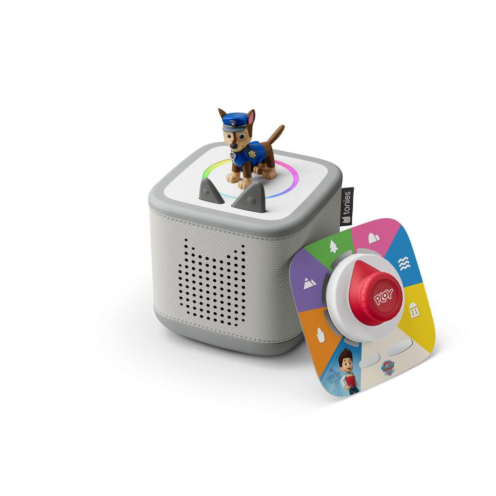 Produktabbildung tonies Toniebox 2 Mondgrau Play Set Paw Patrol
