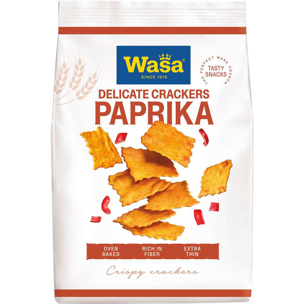 Produktabbildung Waschies Tasty Snacks Crackers Paprika