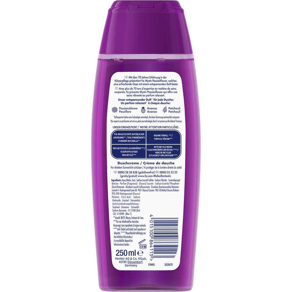 Produktabbildung Fa Duschgel, Mystic Passionflower