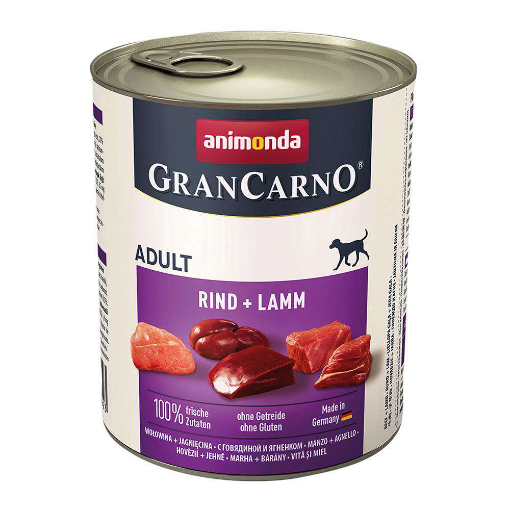Produktabbildung animonda Hunde-Nassfutter Gran Carno, Rind/Lamm