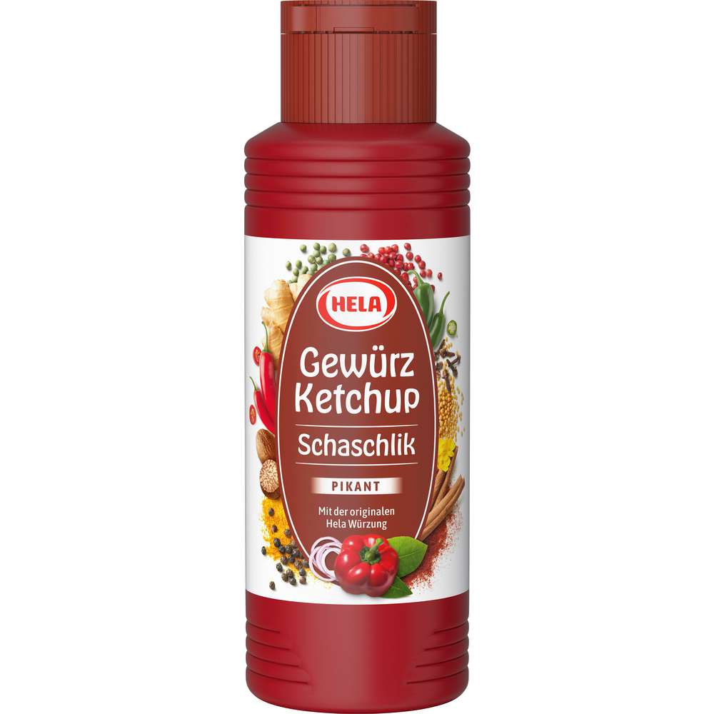 Produktabbildung Hela Gewürz-Ketchup, Schaschlik pikant