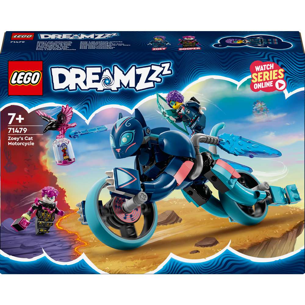 Produktabbildung Lego LEGO DREAMZzz Zoeys Katzenmotorrad 71479