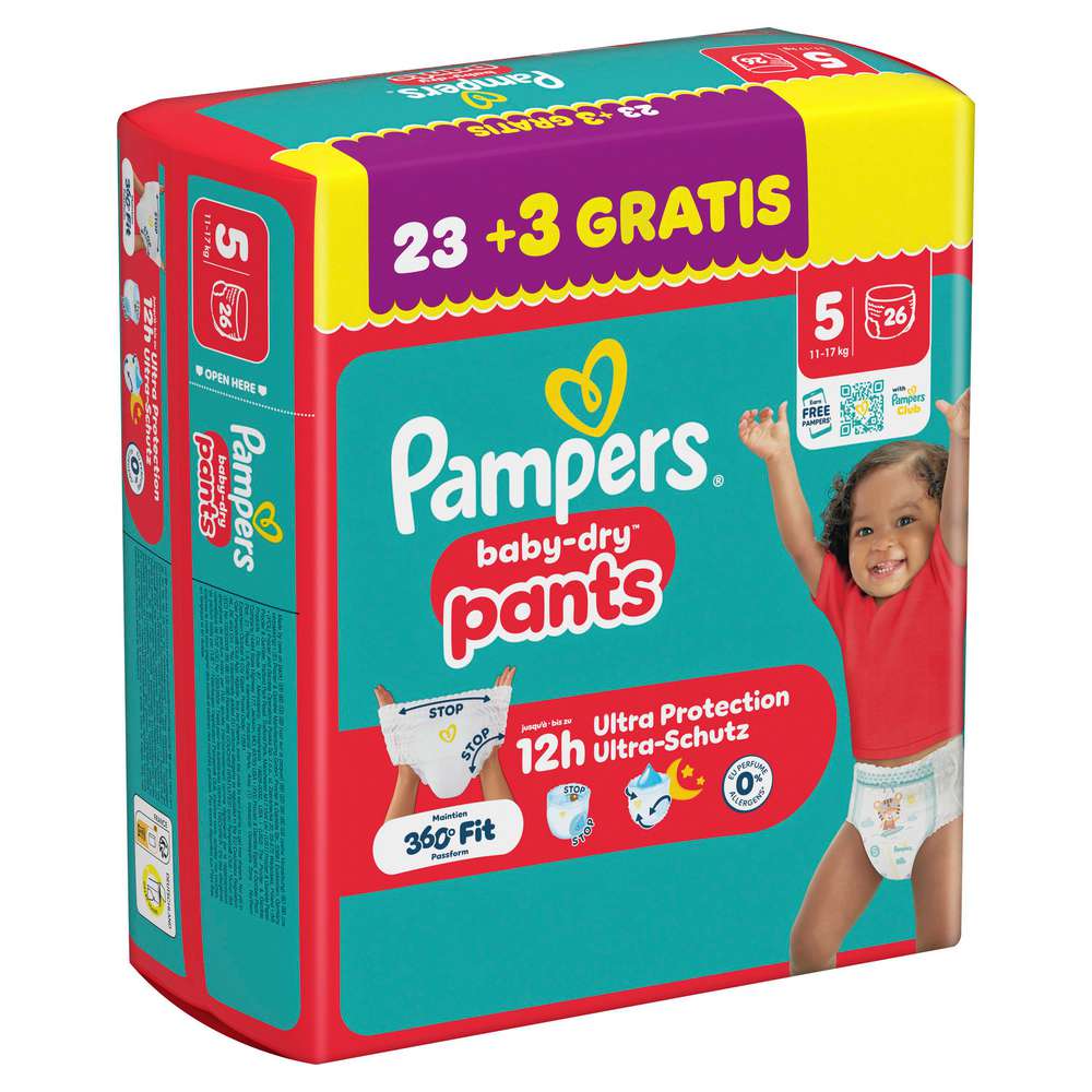 Produktabbildung Pampers Windeln Baby Dry Pants Junior 5