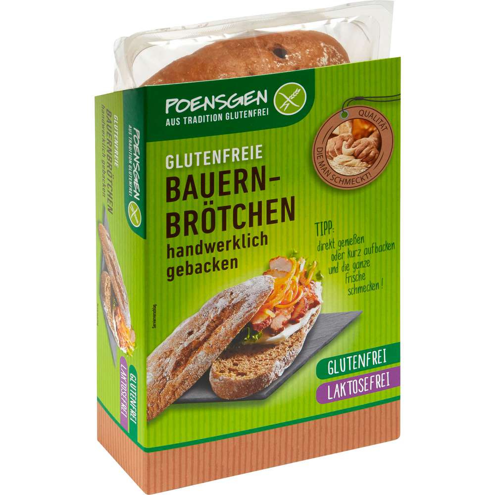 Produktabbildung Pönsgen Bauernbrötchen, glutenfrei