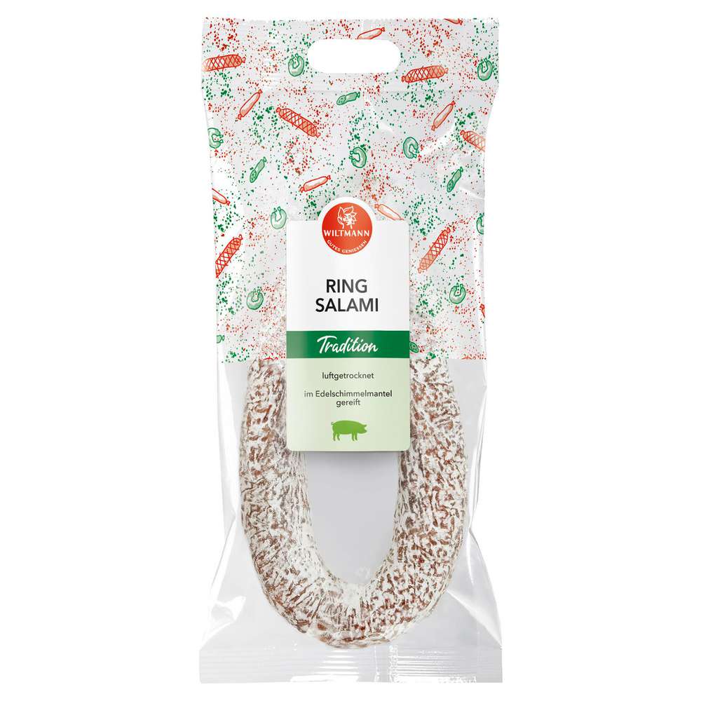 Produktabbildung Wiltmann Ring-Salami pur porc 