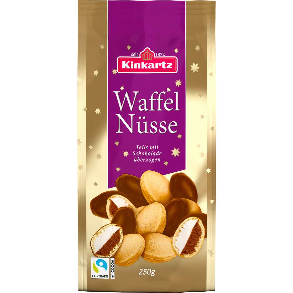 Produktabbildung Kinkartz Waffelnüsse, Zartbitter
