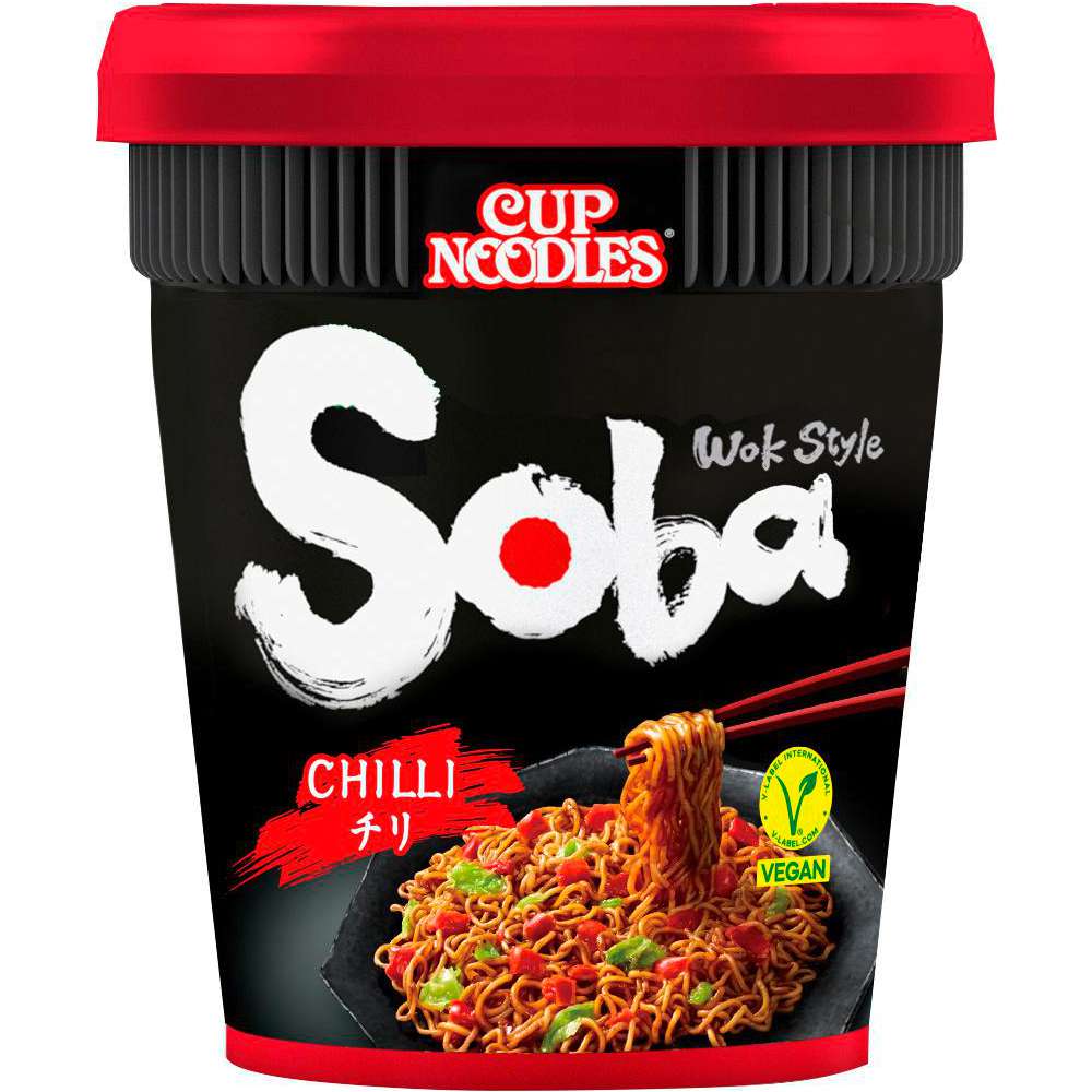 Produktabbildung Nissin Nudeln Soba Cup, Chili