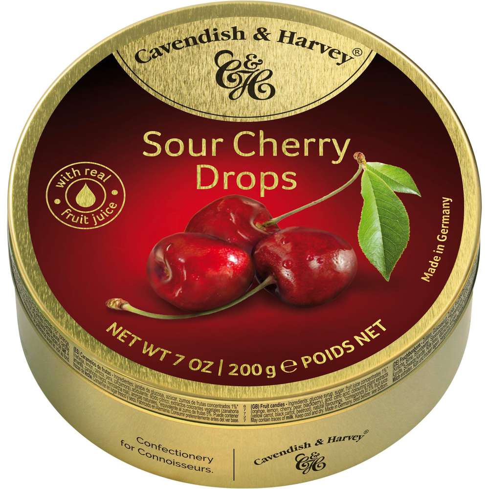 Produktabbildung Cavendish & Harvey Sour Cherry Drops 