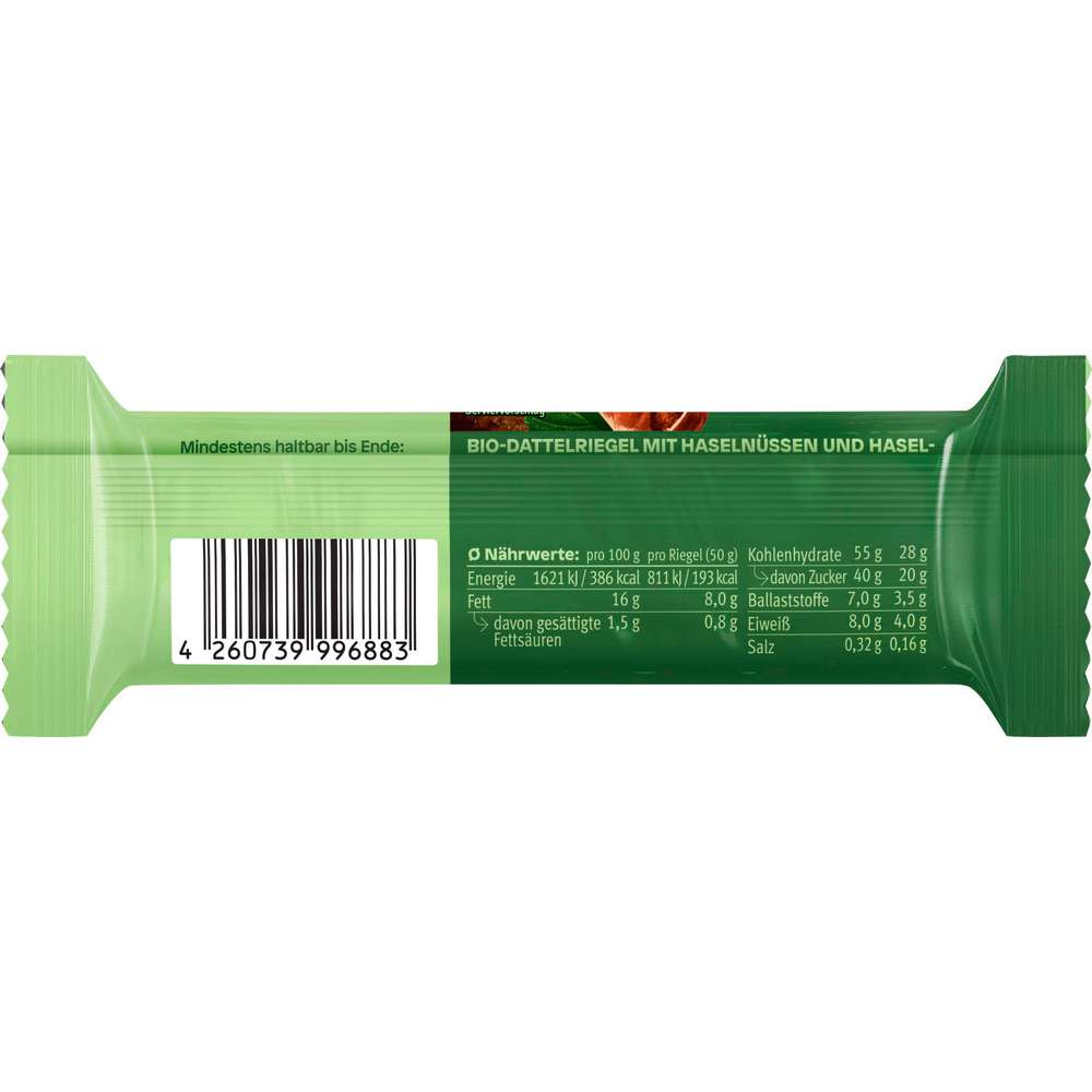 Produktabbildung share Bio Bar Riegel, Nut Butter-Hazelnut