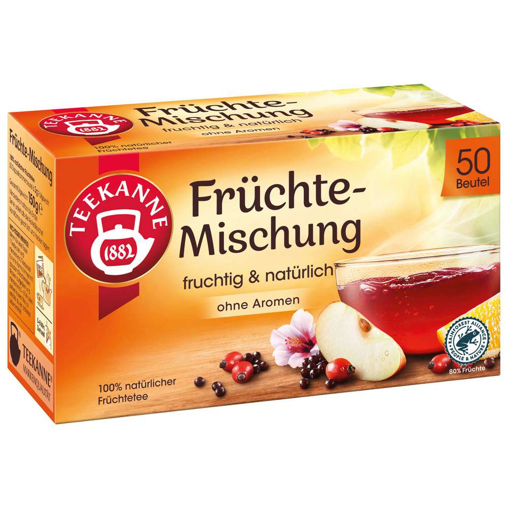 Produktabbildung Teekanne Früchte-Tee Früchte-Genuss, Früchte-Mischung