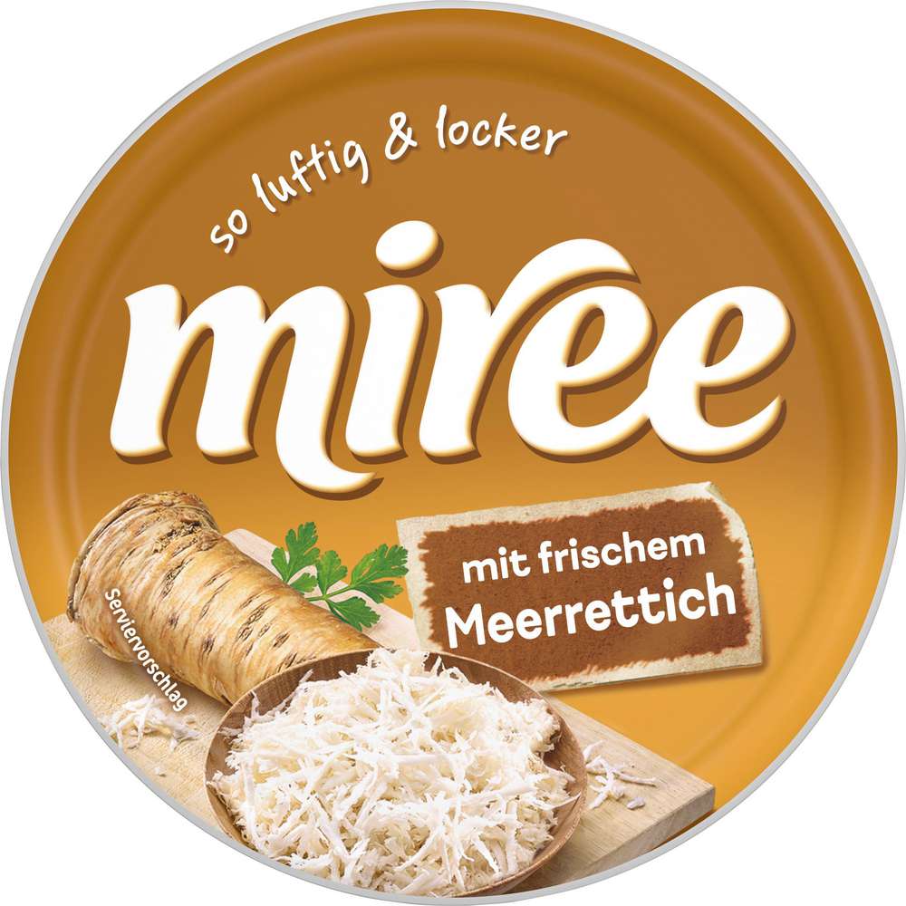 Produktabbildung Miree Frischkäse, Meerrettich