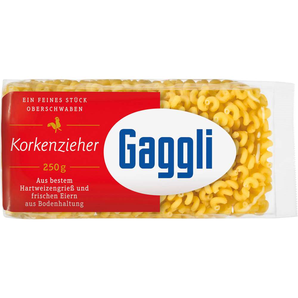 Produktabbildung Gaggli Nudeln, Korkenzieher