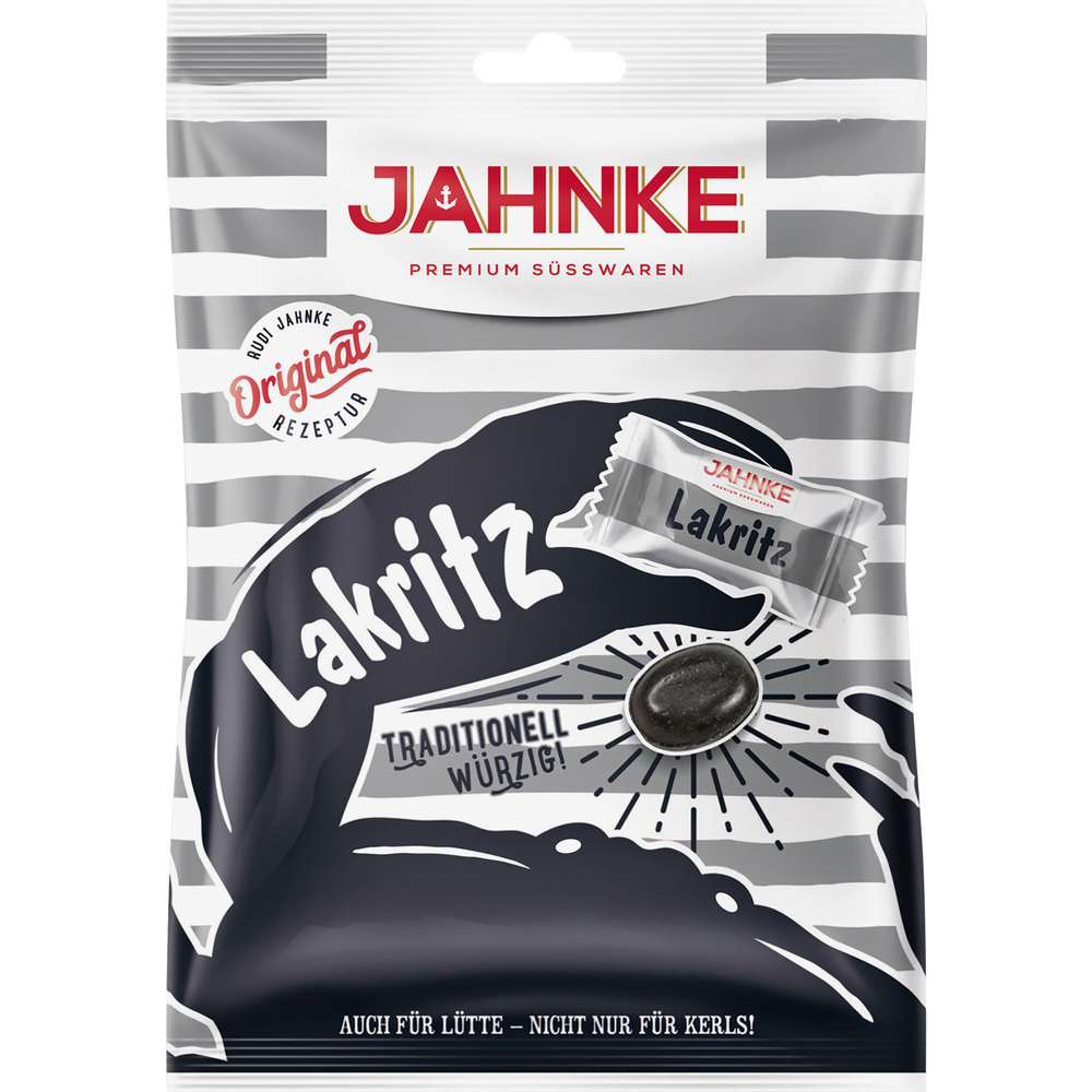 Produktabbildung JAHNKE Lakritz Bonbon, traditionell