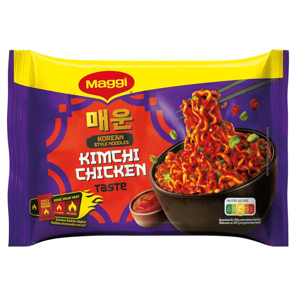 Produktabbildung Maggi Korean Noodles Kimchi Chicken
