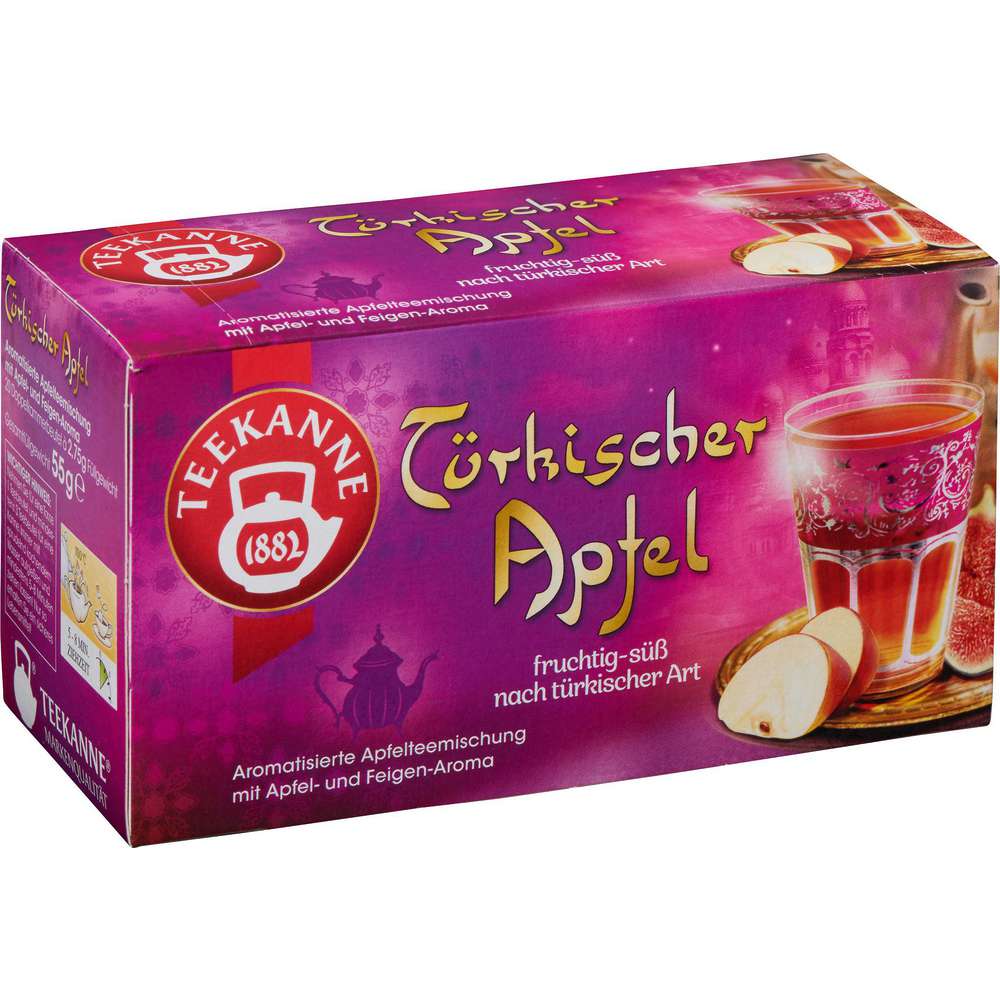 Produktabbildung Teekanne Ländertee Türkischer Apfel