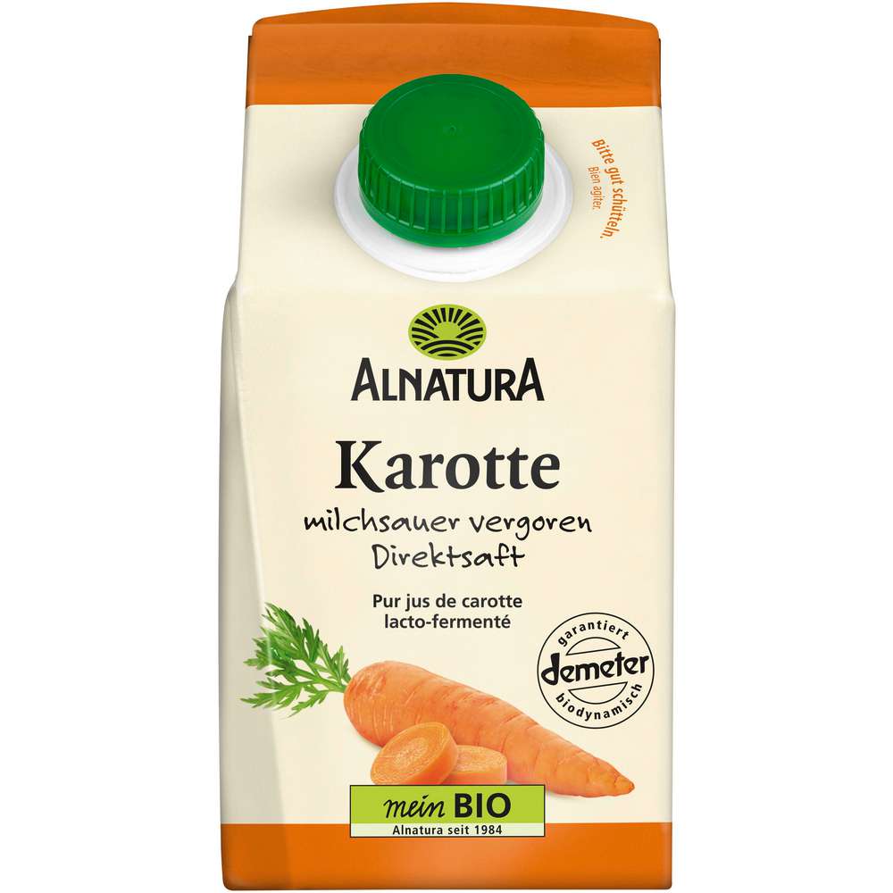 Produktabbildung Alnatura Gemüsesaft, Karottensaft
