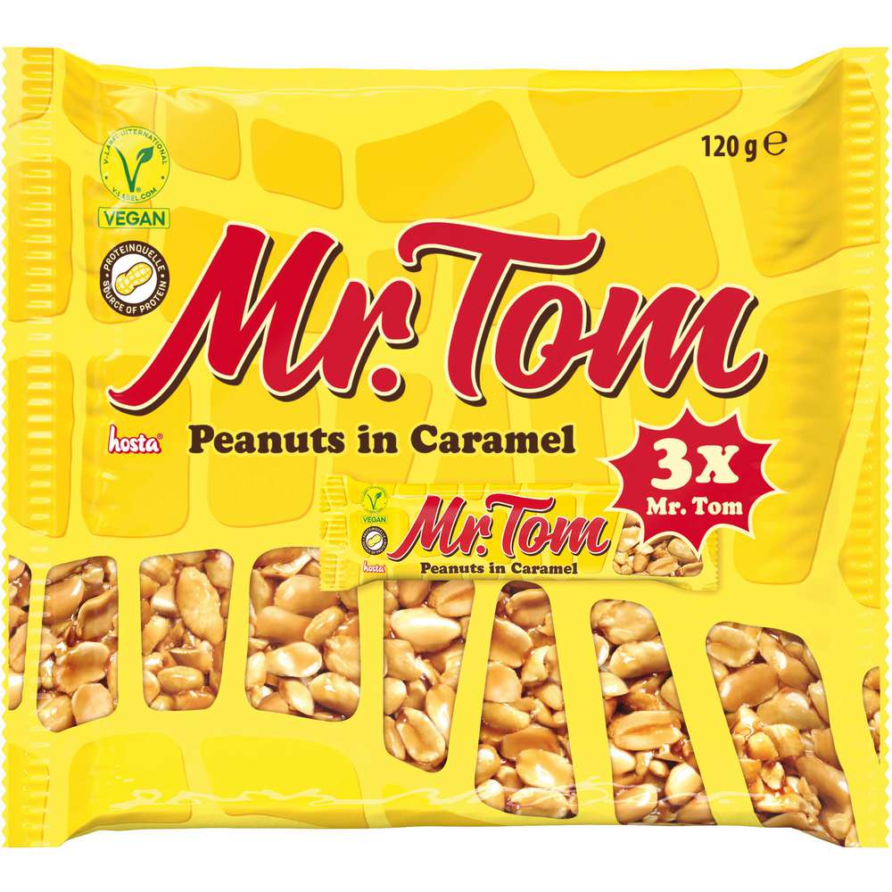Produktabbildung Mr. Tom Erdnuss Riegel