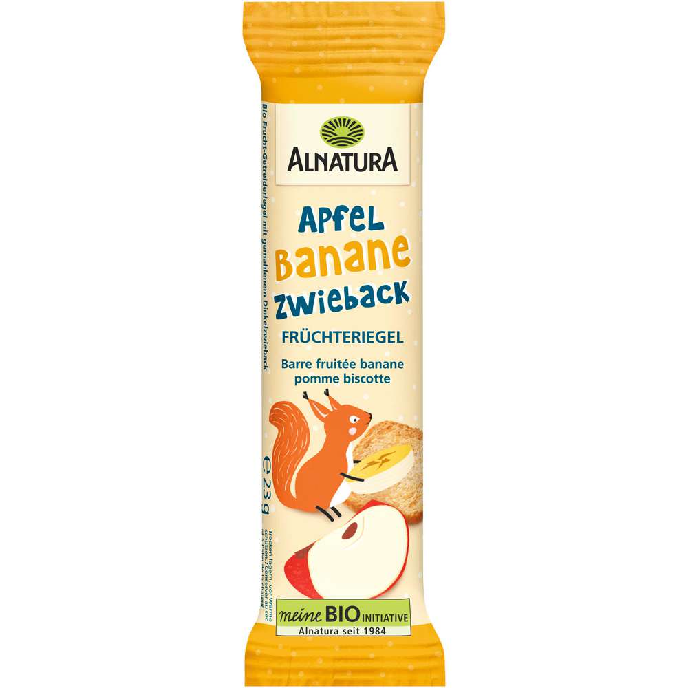 Produktabbildung Alnatura Früchteriegel Banane-Apfel