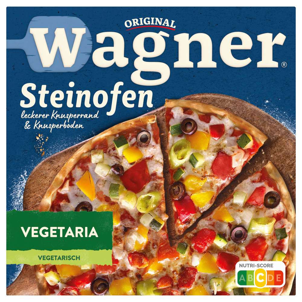 Produktabbildung Wagner Steinofen Pizza Vegetaria, tiefgekühlt