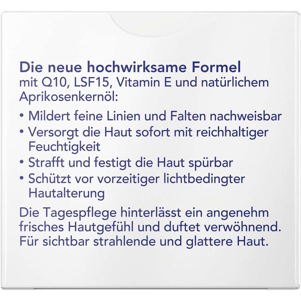 Produktabbildung Florena Tagespflege Q10 & Aprikosenkernöl LSF15