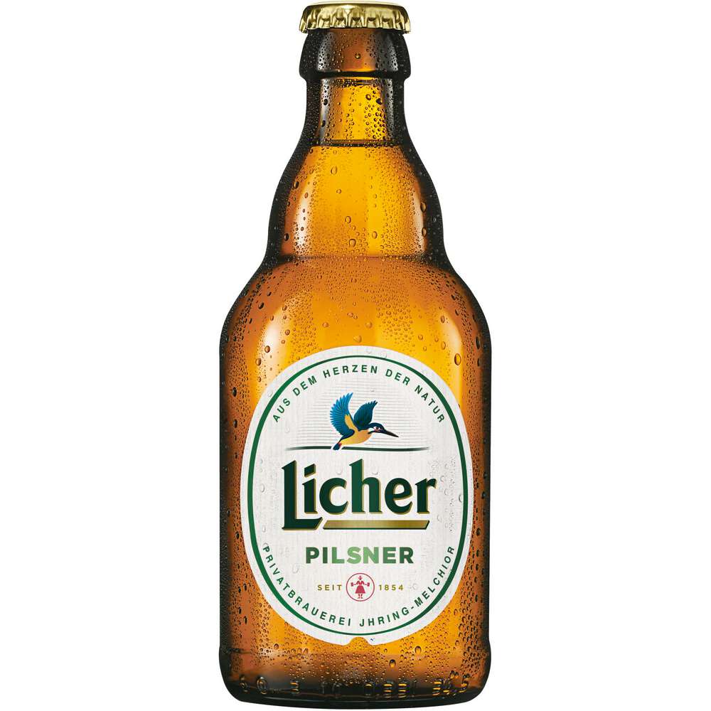 Produktabbildung Licher Pilsener Bier, 4,9 %