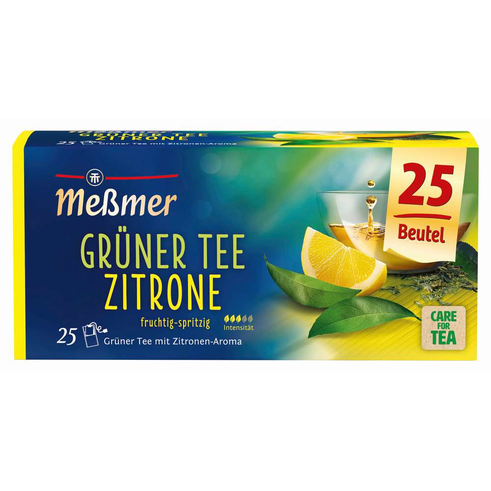 Produktabbildung Meßmer Grüner Tee, Zitrone