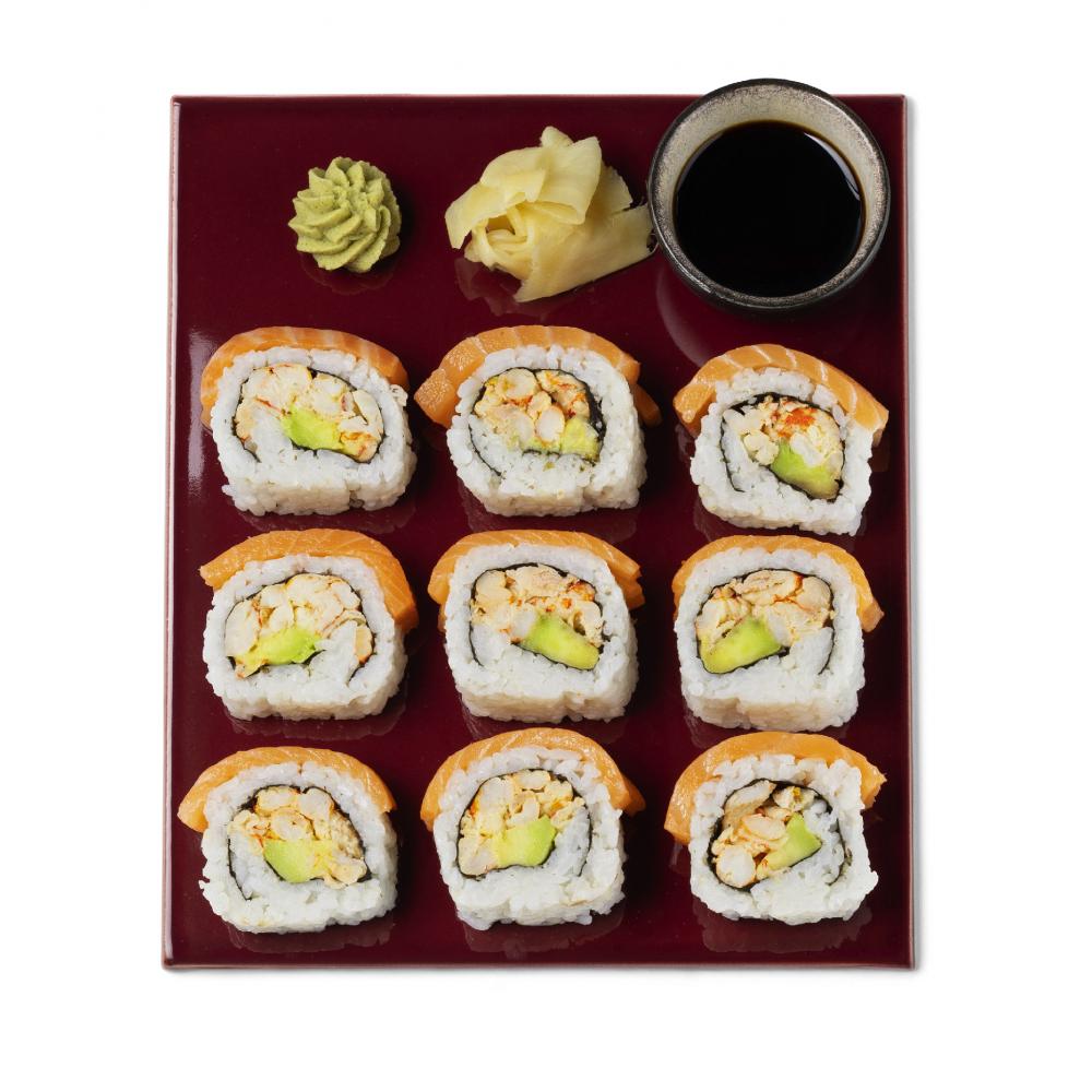 Produktabbildung keine Marke Globus  Lachs-Rolle, 309 g