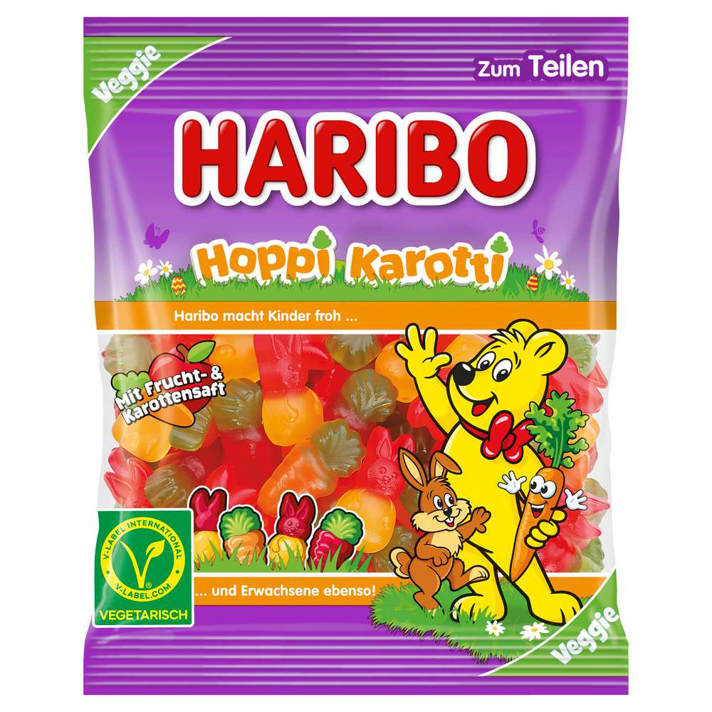 Produktabbildung Haribo Fruchtgummi Hoppi Karotti 