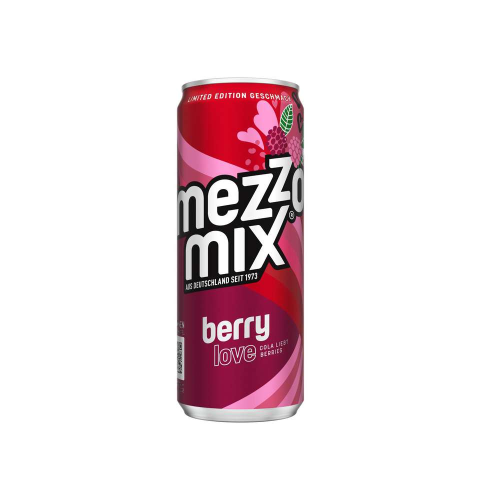 Produktabbildung Mezzo Mix Cola-Berry Mix, Berry Love