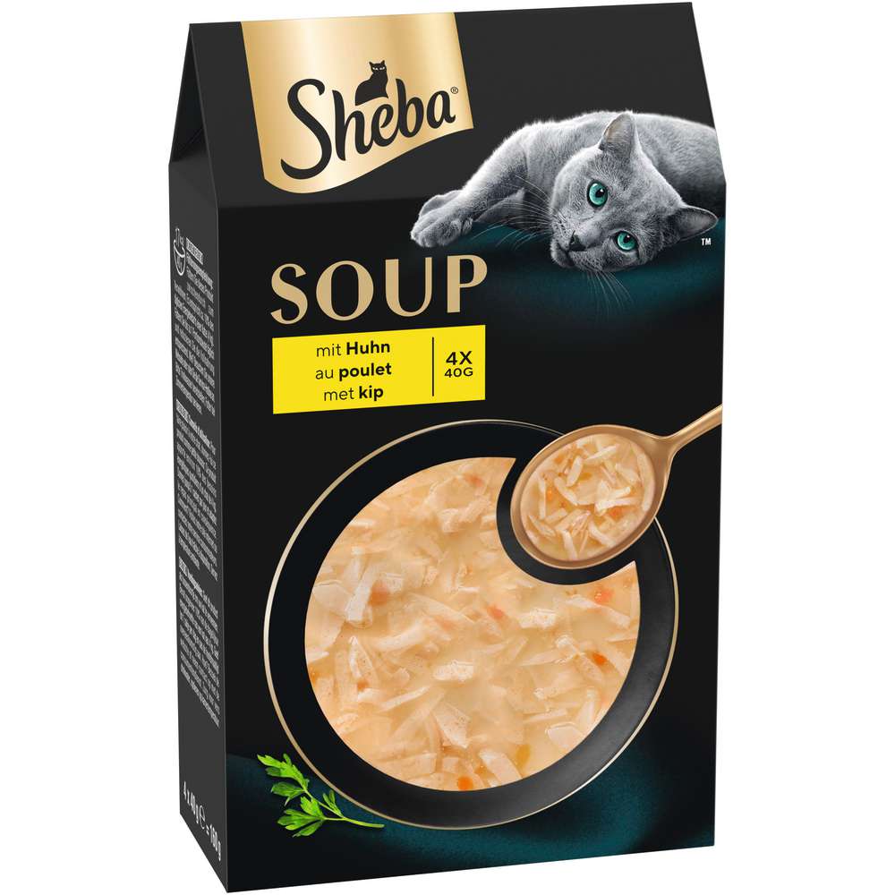 Produktabbildung Sheba Katzenfutter, Hühnersuppe