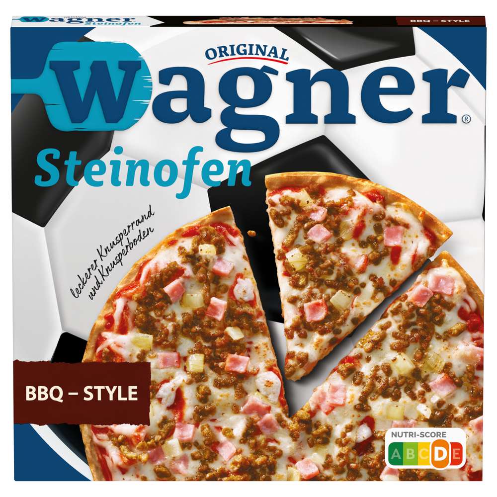 Produktabbildung Wagner Steinofen Pizza BBQ Style, tiefgekühlt