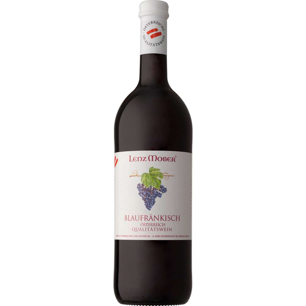 Produktabbildung Lenz Moser Blaufränkisch, trocken, Rotwein
