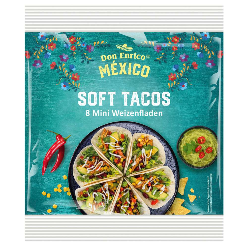 Produktabbildung DON ENRICO Soft Tacos