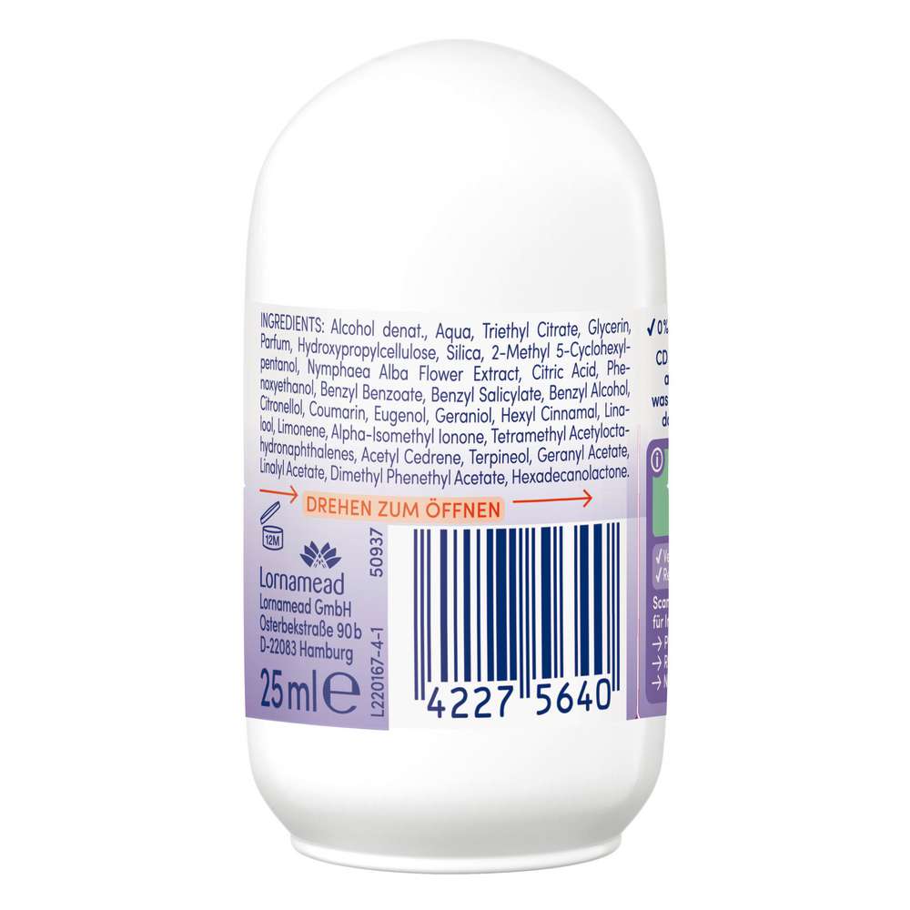 Produktabbildung CD Deo Mini Roll-on, Wasserlilie