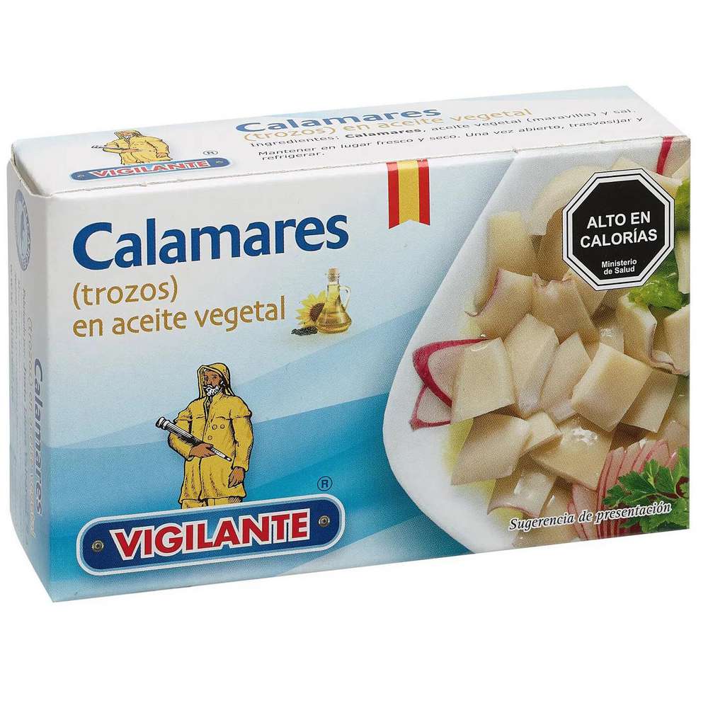Produktabbildung Vigilante Tintenfisch in Öl