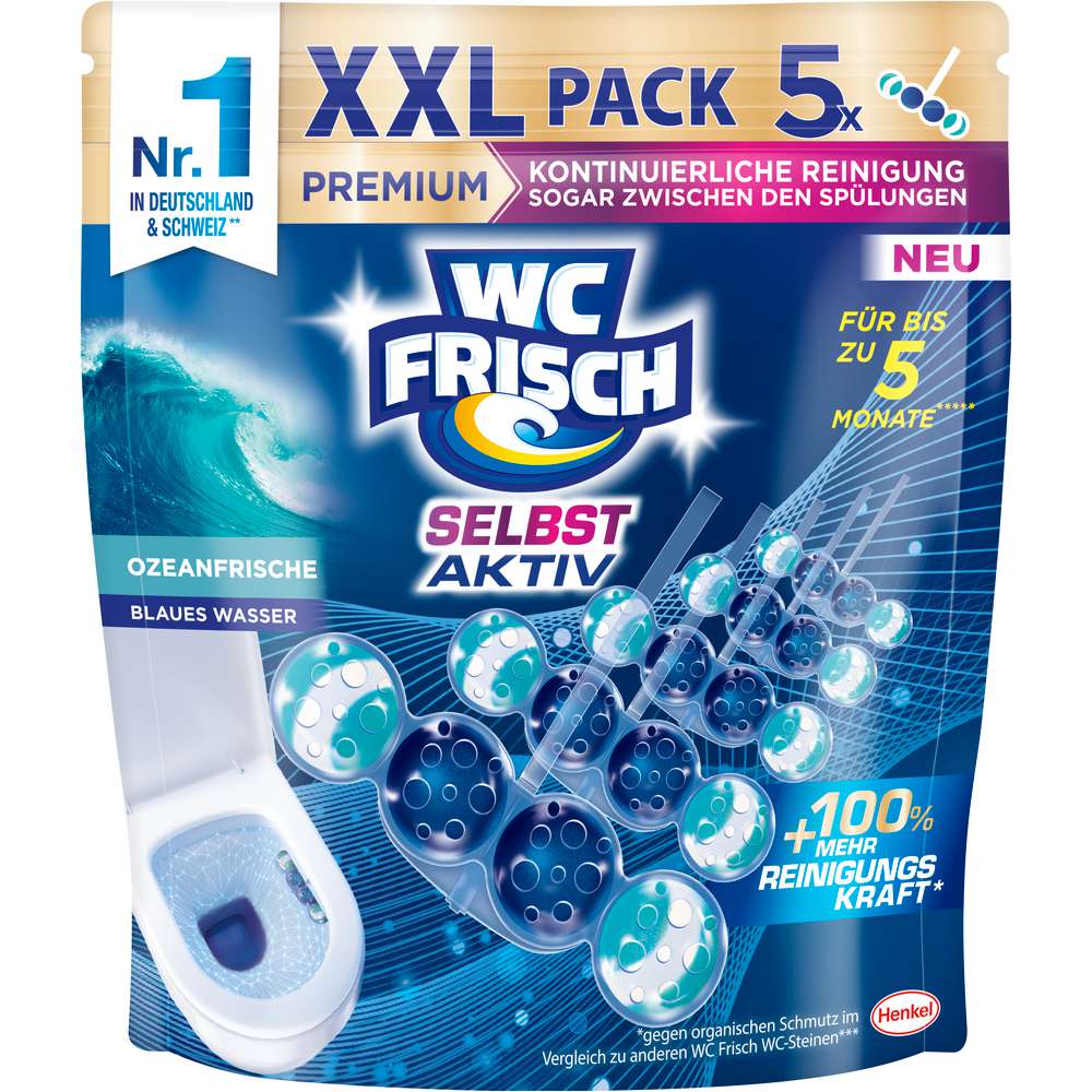 Produktabbildung WC Frisch WC-Duftspüler Selbst Aktiv, Ozeanfrische