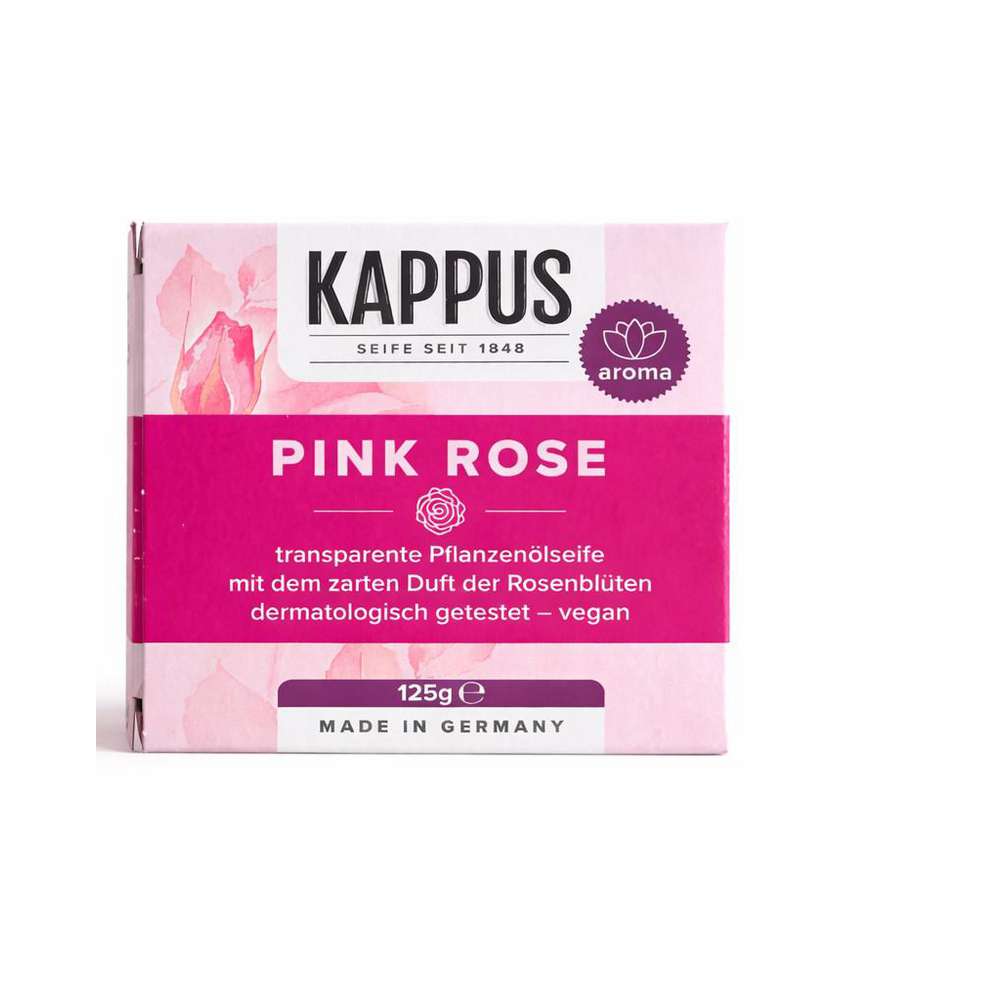 Produktabbildung Kappus Feste Seife, Pink Rose