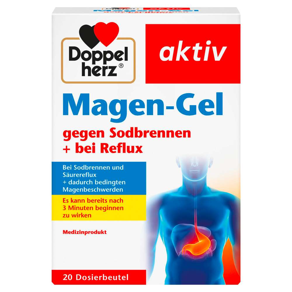 Produktabbildung Doppelherz Magen-Gel gegen Sodbrennen + bei Reflux