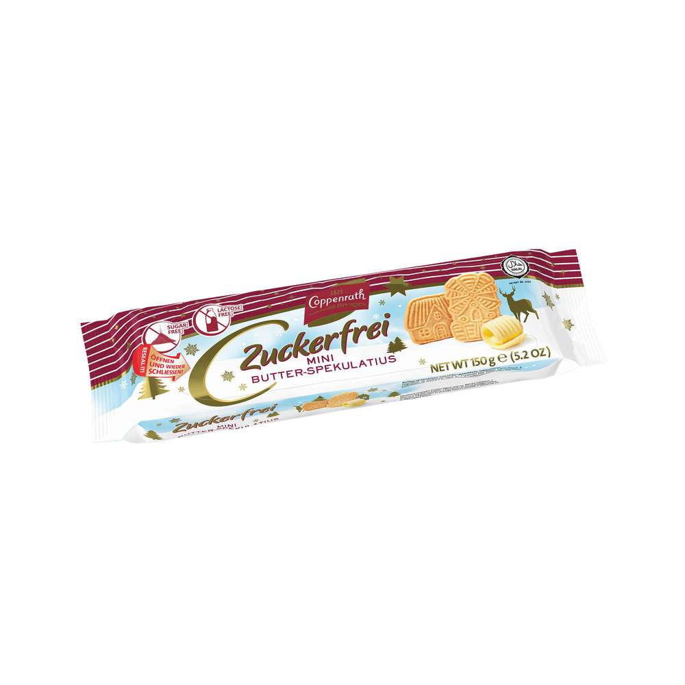 Produktabbildung Coppenrath Mini Butter-Spekulatius, zucker- & laktosefrei