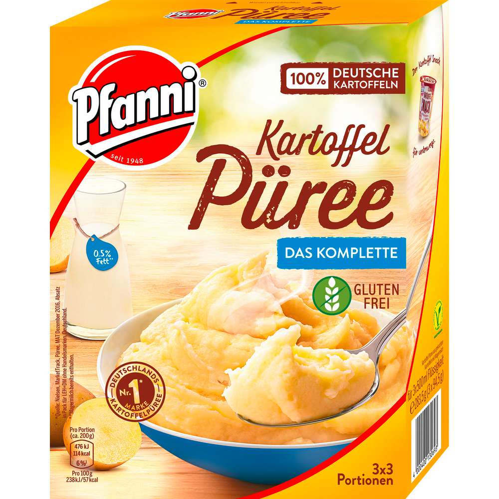 Produktabbildung Pfanni Kartoffel Püree Das Komplette