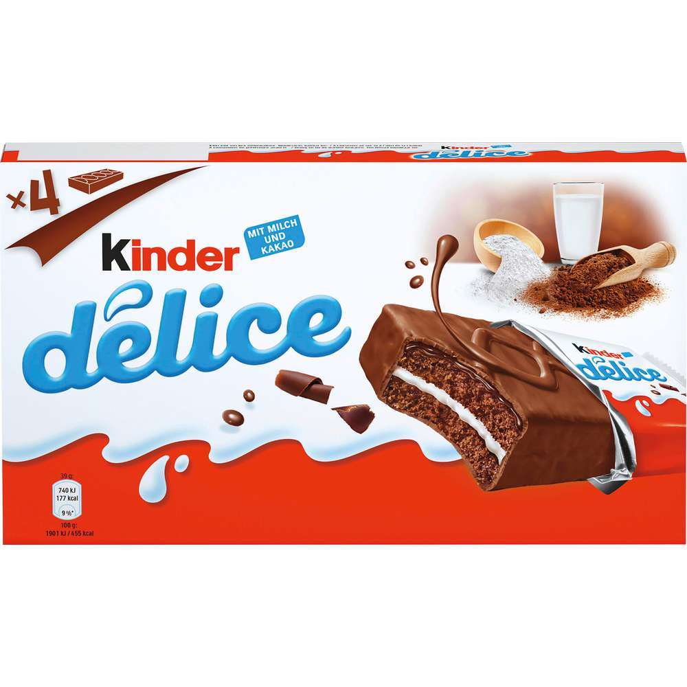 Produktabbildung Ferrero Kinder Délice, Kuchen-Snack
