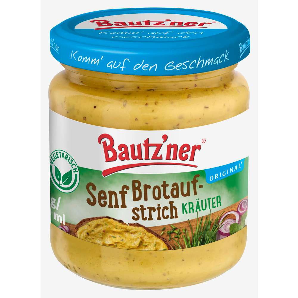 Produktabbildung Bautz'ner Senf-Brotaufstrich, Kräuter