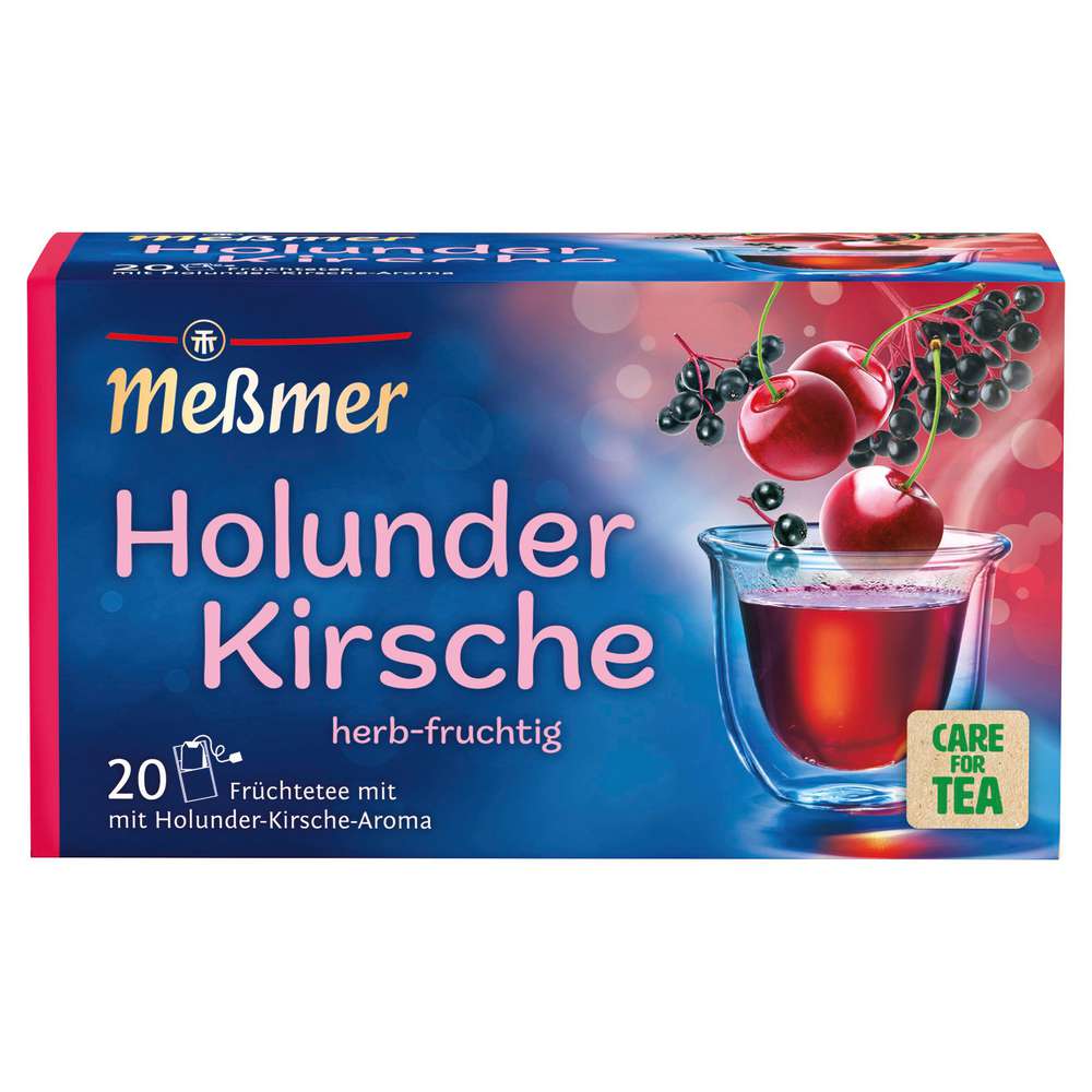 Produktabbildung Messmer Früchtetee, Holunder/Kirsche