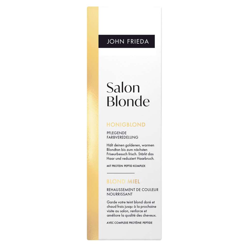 Produktabbildung John Frieda Salon Blonde Pflegende Farbveredlung, Honigblond