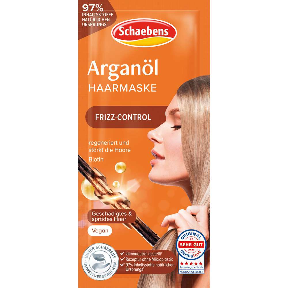 Produktabbildung Schaebens Haarmaske Arganöl