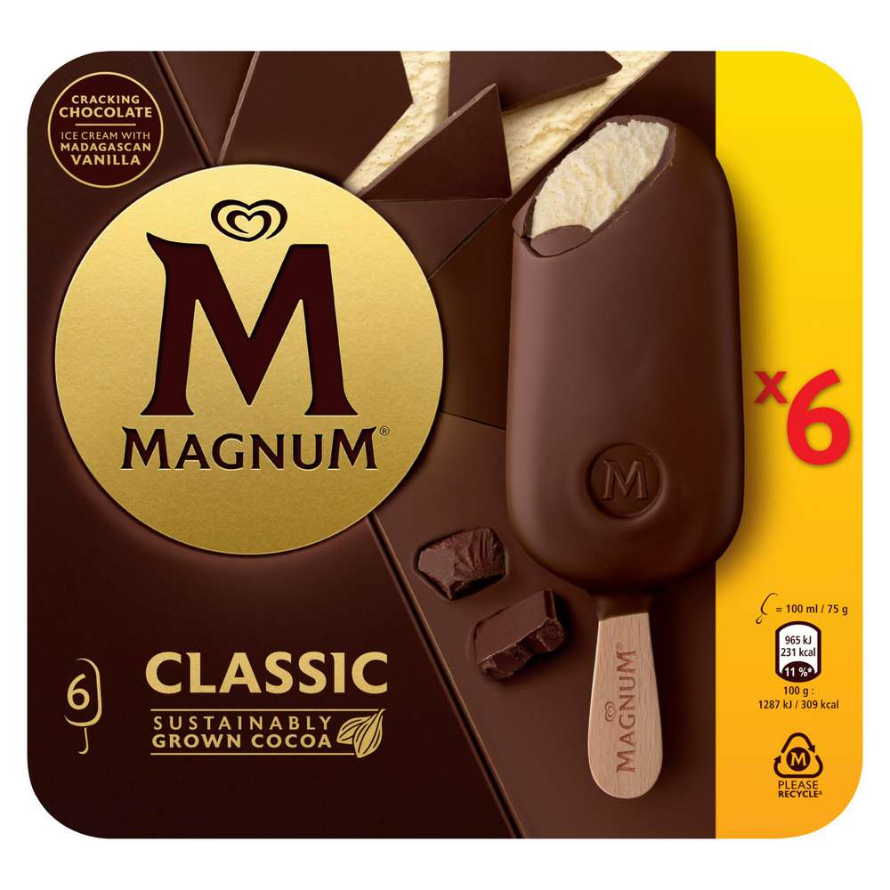 Produktabbildung Magnum Stiel-Eis, Classic