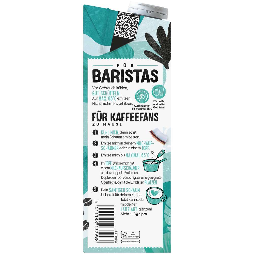 Produktabbildung Alpro Kokosnussdrink, Barista