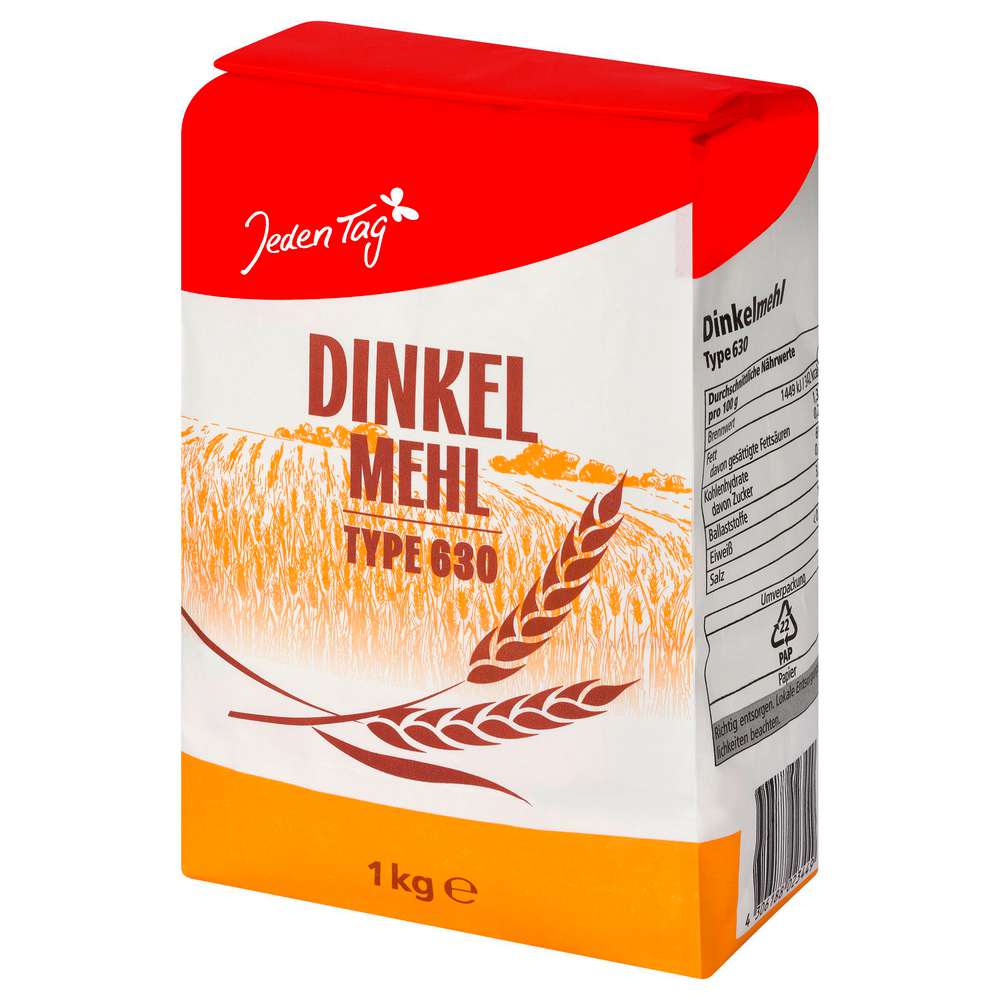 Produktabbildung Jeden Tag Dinkelmehl Type 630 