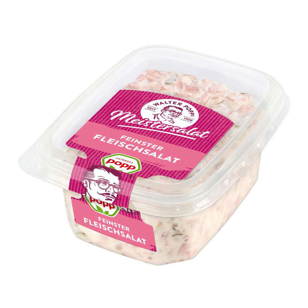 Produktabbildung Popp Feinster Fleischsalat