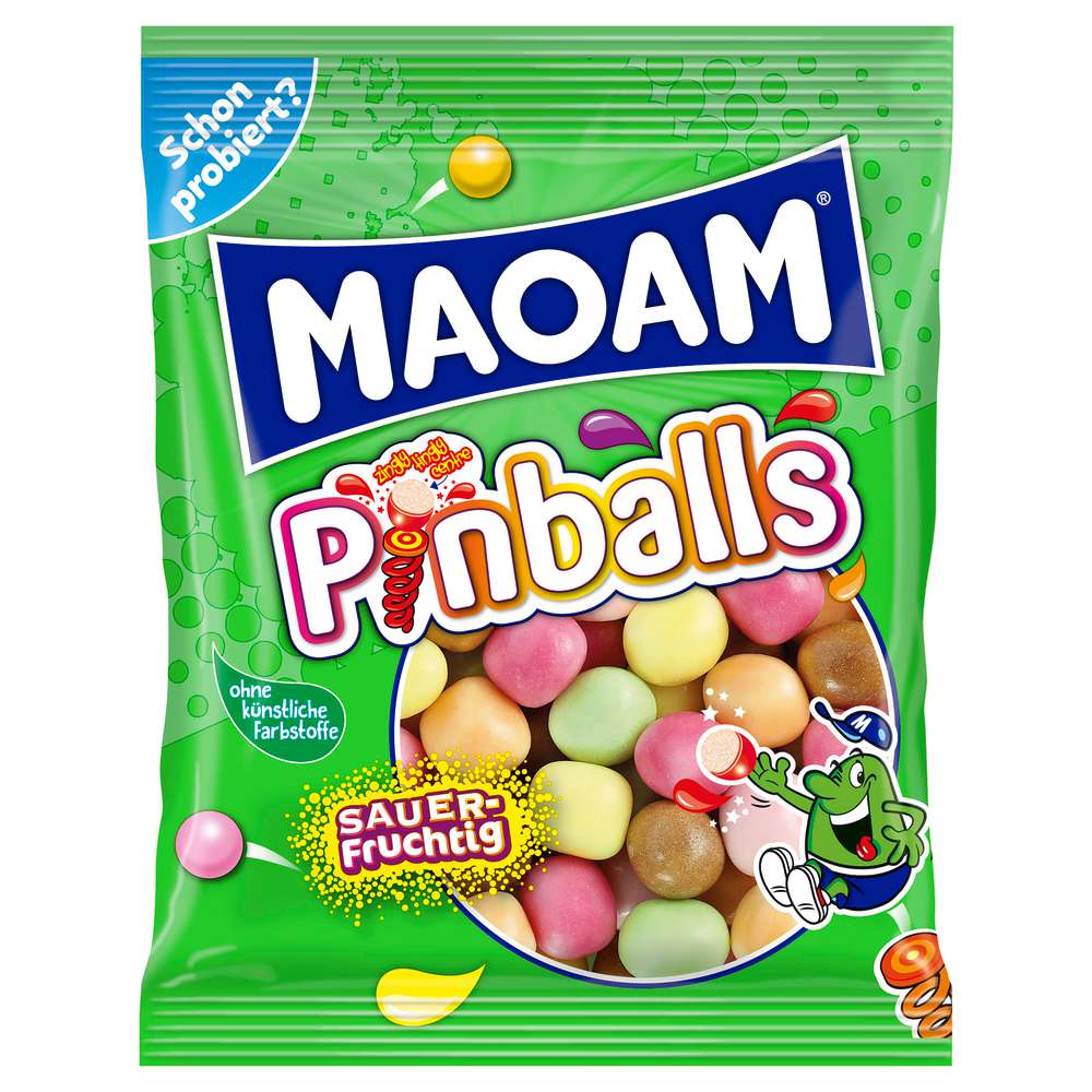Produktabbildung Maoam Kaubonbon Kracher Pinballs